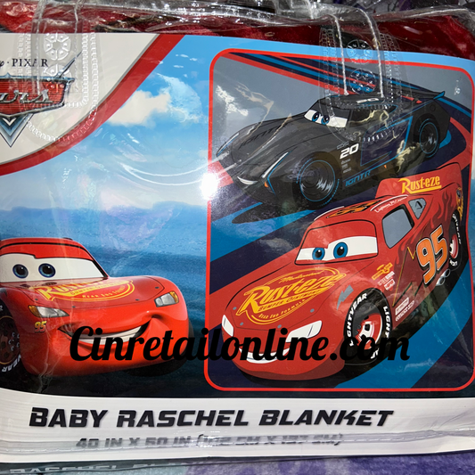 Cars baby blanket