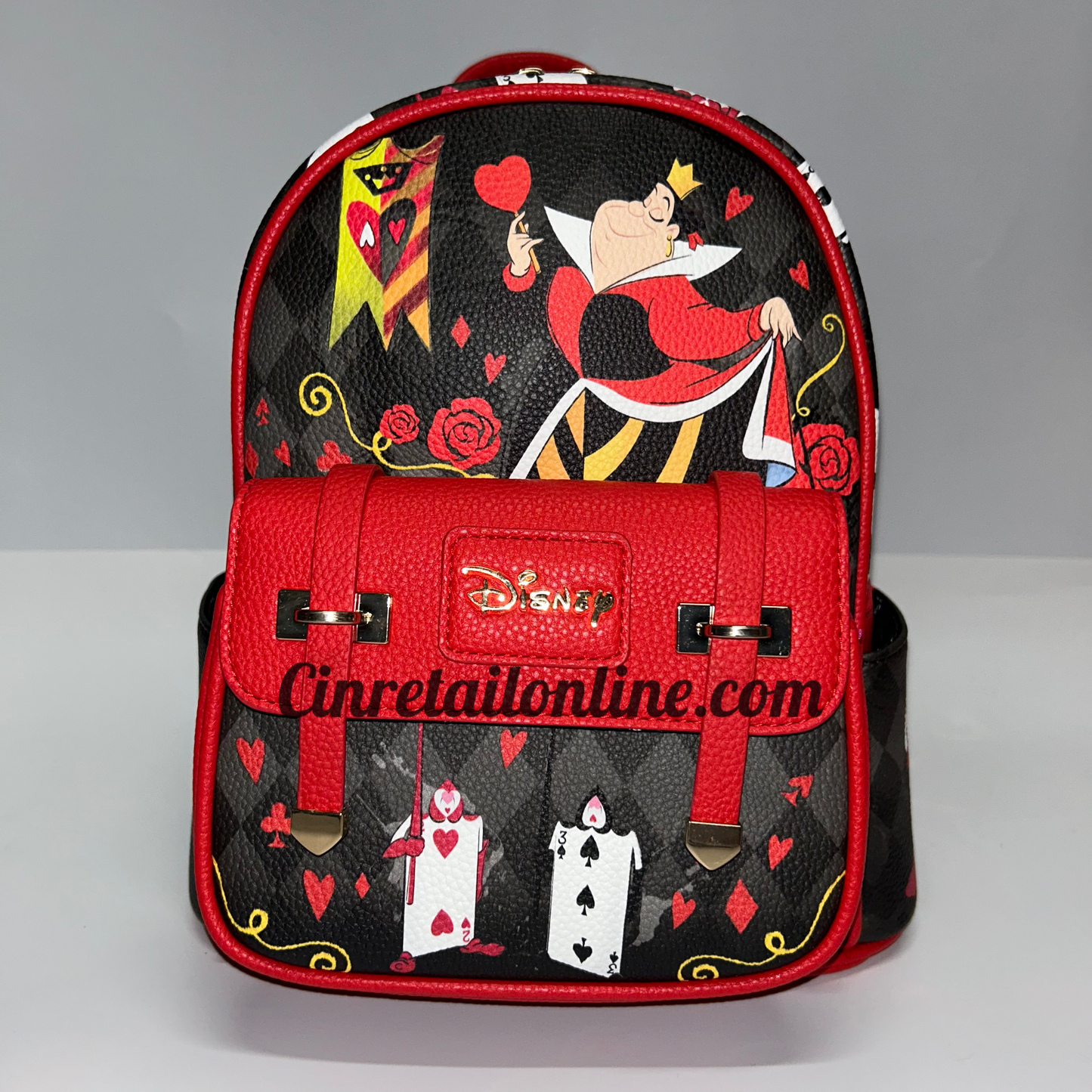 Queen of hearts Disney backpack