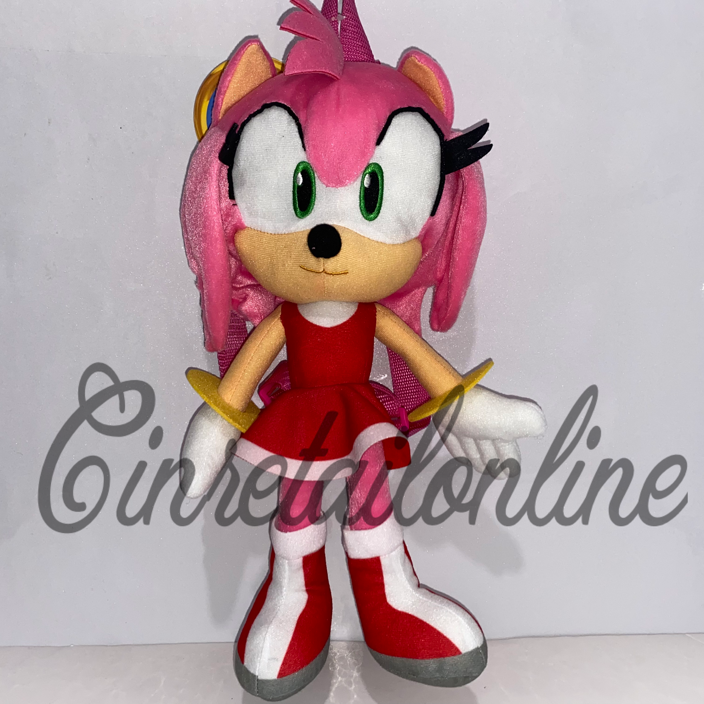 Amy Rose Sonic plush backpack