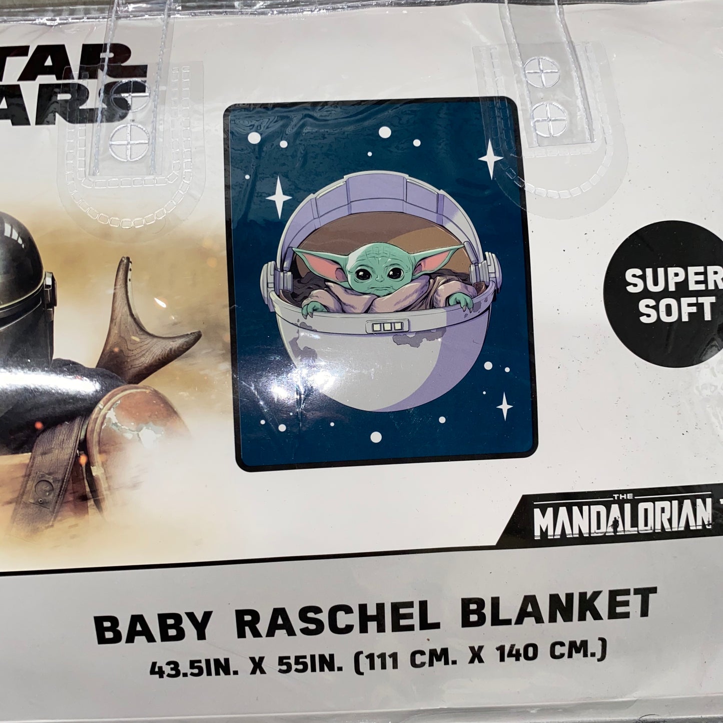 Baby Yoda baby blanket