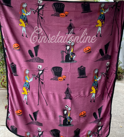 The nightmare before Christmas baby roll blanket
