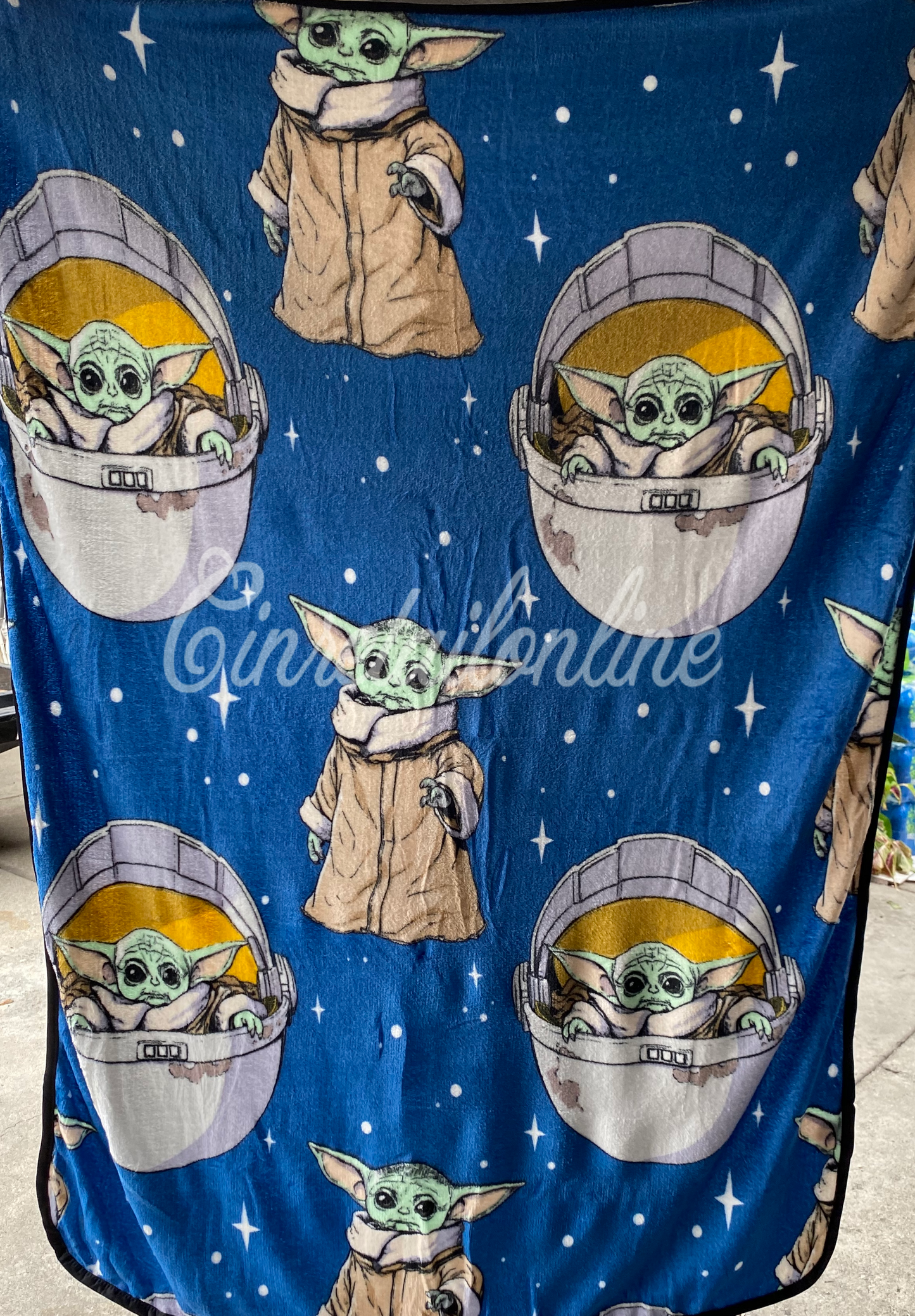 Baby Yoda baby roll blanketi