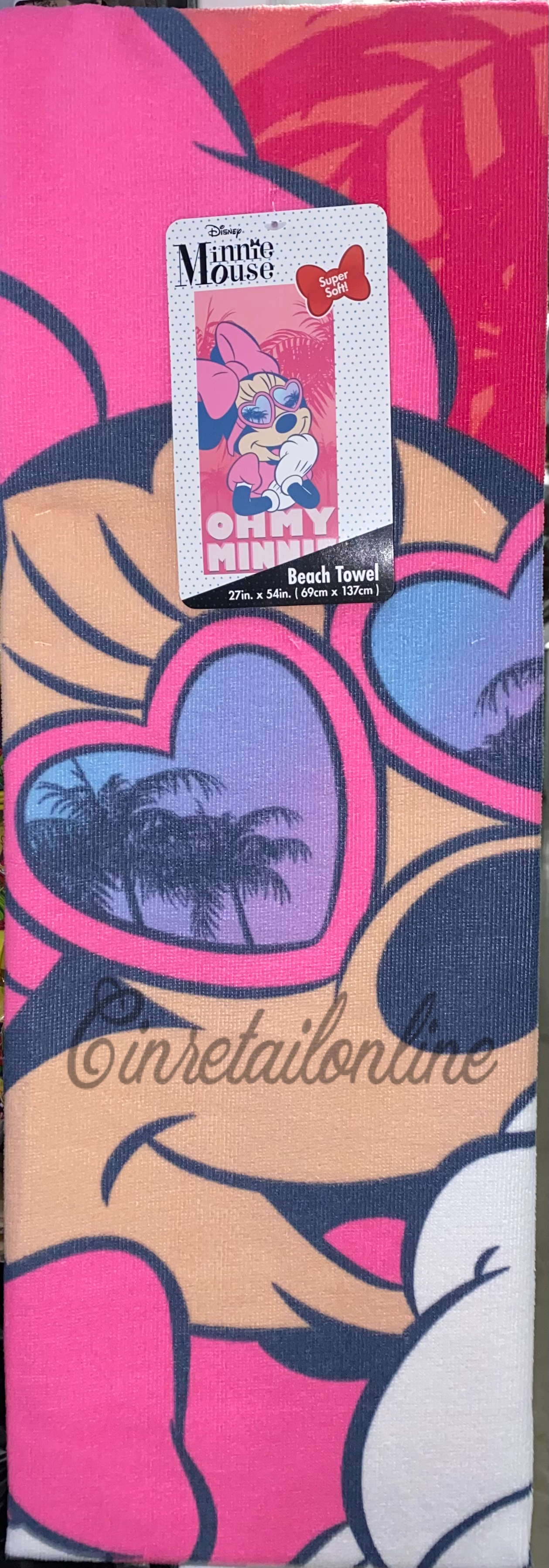 Minnie Mouse Beach towel