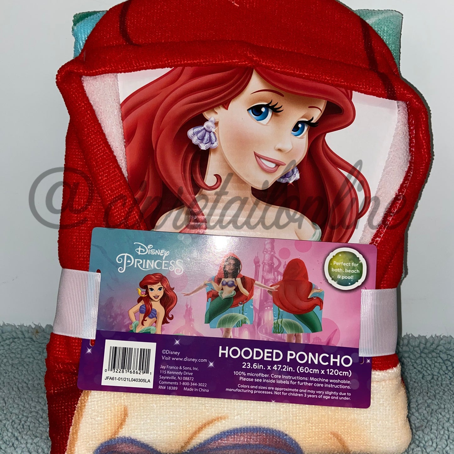Ariel poncho towels