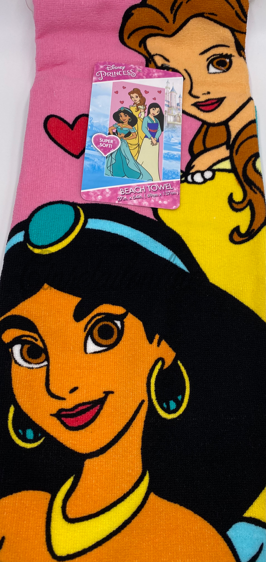 Princesses beach towel