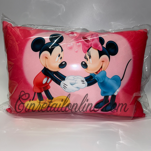 Mickey and Minnie Mouse small pillow