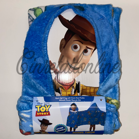 Toy story hooded blanket