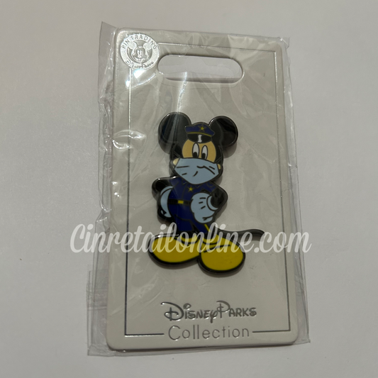 Police Mickey Mouse with mask