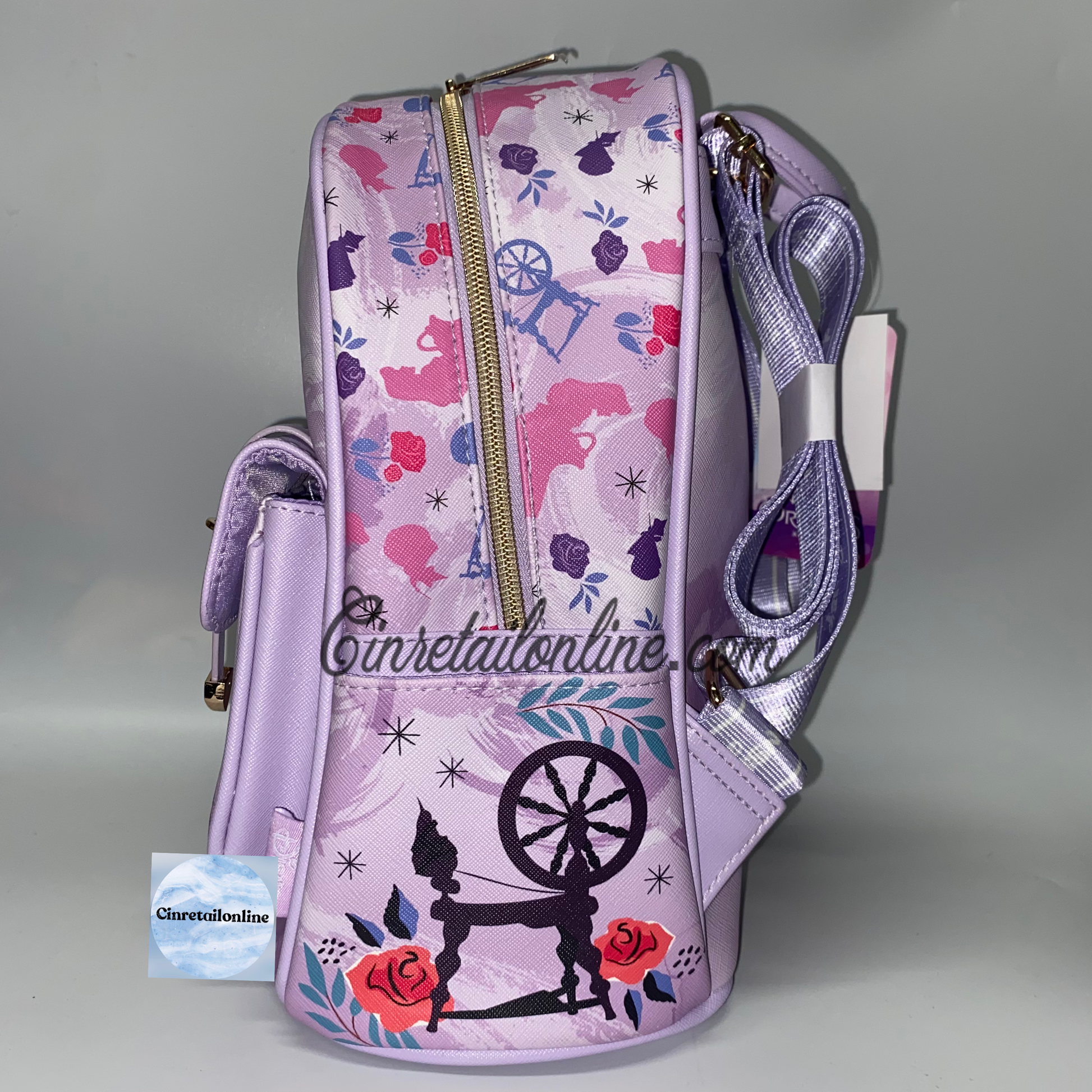 Disney Sleeping Beauty aurora Backpack for Girls 